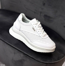 Кросівки Кроссовки ^/--/^ Белые кожаные женские кроссовки Rihi 38-40 /--/ р код 9618 40, 26 ^_^^^ Білі шкіряні жіночі кросівки Rihi 36,38-41 /--/ р код 9618 40, 26 - фото фото фото