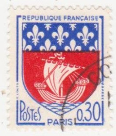 Франція Франция ^/--/^ Франция  1965 г. № 1490 гашеная ^_^^^ Франція 1965 р. No 1490 гашена - фото фото фото