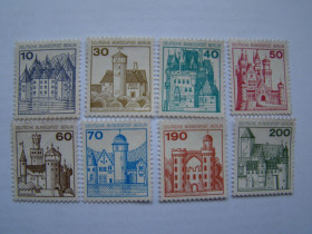 Інші країни Другие страны ^/--/^ ФРГ, Михель, Германия 2010, 913-920, Крепости и замки. ^_^^^ ФРН, Міхель, Німеччина 2010, 913-920, Фортеці і замки. - фото фото фото