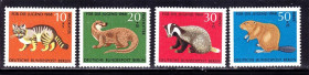 Фауна Фауна ^/--/^ NM Фауна  Германия  Берлин  1968 г MNH - серия ^_^^^ NM Фауна Німеччина Берлін 1968 MNH - фото фото фото