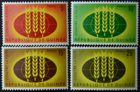 Інше Другое ^/--/^ Гвинея FAO Борьба с голодом Всемирная продовольственная программа 1963 ^_^^^ Гвінея FAO Боротьба з голодом Всесвітня продовольча програма 1963 - фото фото фото