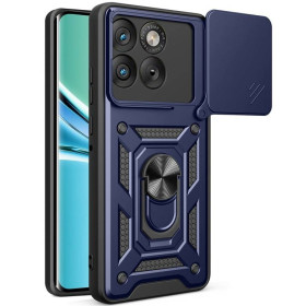 Чохли, бампера Чехлы, бампера ^/--/^ Чохол Fiji Camera Defence для Motorola Edge 70 бампер із захистом камери та підставкою Dark Blue ^_^^^ Чехол Fiji Camera Defence для Motorola Edge 70 бампер с защитой камеры и подставкой Dark Blue - фото фото фото