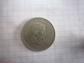 Філіппіни Филиппины ^/--/^ ФИЛИПИНЫ.  1 ПИСО 1989 Г. ^_^^^ Філіппіни. 1 ПИСО 1989 - фото фото фото