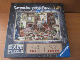 Пазли, мозаїки Пазлы, мозаики ^/--/^ Пазлы  - квест  &amp;quot;RAVENSBURGER&amp;quot; 759  шт. exit &amp;quot; Artists Studio &amp;quot; ^_^^^ Пазли - квест &amp;quot;RAVENSBURGER &amp;quot; 759 шт. exit &amp;quot; Artists Studio &amp;quot; - фото фото фото