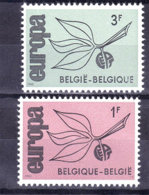 Бенілюкс Бенилюкс ^/--/^ Бельгия  1965 г  MNH  - ЕВРОПА  СЕПТ /  EUROPA  CEPT ^_^^^ Бельгія 1965 MNH - ЄВРОПА СЕПТ / EUROPA CEPT - фото фото фото