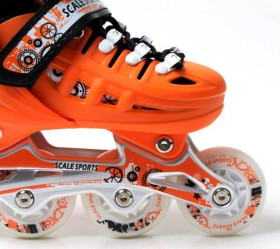Дитячі ролики та скейти Детские ролики и скейты ^/--/^ Ролики Scale Sports. Orange LF 905, размер 38-41. (954994693-L) ^_^^^ Ролики Scale Sports. Orange LF 905, розмір 38-41. (954994693-L) - фото фото фото