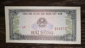 В'єтнам Вьетнам ^/--/^ Vietnam В&amp;apos;єтнам 2 донга 1980 UNC ^_^^^ Vietnam Вьетнам 2 донга 1980 UNC - фото фото фото