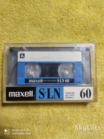 Касети Кассеты ^/--/^ Б/У Аудио кассетa MAXELL S-LN 60 ^_^^^ Б/У Аудіо касета MAXELL S-LN 60 - фото фото фото