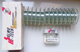 Ліски, шнури, повідці Лески, шнуры, поводки ^/--/^ Леска Salmo Strenght 0,12 мм, 100 м  (новая) ^_^^^ Ліска Salmo Strenght 0,12 мм, 100 м (нова) - фото фото фото