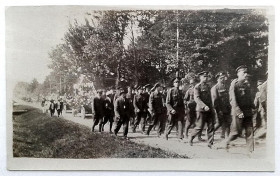 Листи, фото Письма, фото ^/--/^ Старе фото Військова процесія 1930-ті рр., Німеччина nB ^_^^^ Старое фото Военная процессия 1930-е гг., Германия nB - фото фото фото