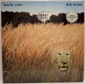 Платівки Пластинки ^/--/^ White Lion - Big Game - 1989.  (LP). 12. Vinyl. Пластинка. Europe. ^_^^^ White Lion - Big Game - 1989. 12.Vinyl. Пластинка. Europe. - фото фото фото