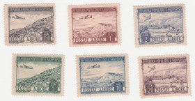 Балканський півострів Балканский полуостров ^/--/^ Албания 1950  г. № 499-504 **   серия ^_^^^ Албанія 1950 р. No 499-504 ** серія - фото фото фото