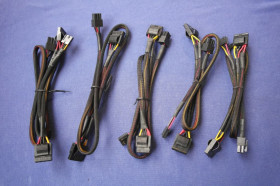 Блоки живлення Блоки питания ^/--/^ Кабель модульного БП 2 x Molex - 2 вида - фото фото фото