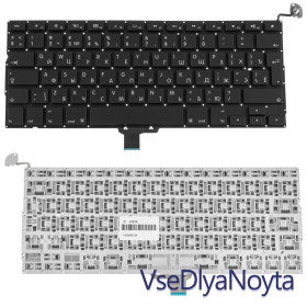 Клавіатури Клавиатуры ^/--/^ Клавиатура для ноутбука APPLE (MacBook Pro: A /--/ 1278 (2008)) rus, black, BIG Enter ^_^^^ Клавіатура для ноутбука APPLE (MacBook Pro: A /--/ 1278 (2008)) rus, black, BIG Enter - фото фото фото