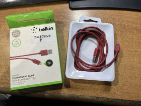 Кабелі Кабели ^/--/^ Кабель Belkin F /--/ 2 /--/ CU /--/ 012 /--/ bt /--/ 2 /--/ M-RED USB - Micro USB 2 /--/ m № 231105228 ^_^^^ Кабель Belkin F /--/ 2 /--/ CU /--/ 012 /--/ bt /--/ 2 /--/ M-RED USB - Micro USB 2 /--/ m No 231105228 - фото фото фото