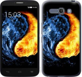 Чохли, бампера Чехлы, бампера ^/--/^ Чехол на Alcatel One Touch POP C /--/ 9 Инь-Янь 1670 /--/ u-319 - фото фото фото