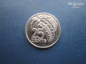 Тринідад і Тобаго Тринидад и Тобаго ^/--/^ Монета 25 центів Тринідад і Тобаго 2014 ^_^^^ Монета 25 центов Тринидад и Тобаго 2014 - фото фото фото