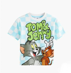 Футболки, майки Футболки, майки ^/--/^ Світла футболка tom &amp; jerry next на хлопчика 6-7 років ^_^^^ Светлая футболка tom &amp; jerry next на мальчика 6-7 лет - фото фото фото
