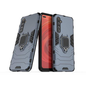 Чохли, бампера Чехлы, бампера ^/--/^ Чохол Ring case для Realme X /--/ 50 Pro броньований бампер з кільцем темно-синій ^_^^^ Чехол Ring case для Realme X /--/ 50 Pro бронирован бампер с кольцом темно-синий - фото фото фото