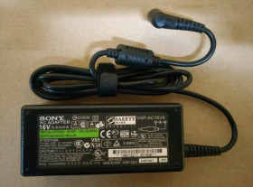 Адаптери живлення Адаптеры питания ^/--/^ Блок питания для SONY 16 /--/ V, 4 /--/ A, 65 /--/ W, 6.5*4.4-PIN, L-образный разъём, black (без кабеля ) ^_^^^ Блок живлення для SONY 16 /--/ V, 4 /--/ A, 65 /--/ W, 6.5*4.4-PIN, L-подібний роз'єм, black (без кабелю) - фото фото фото