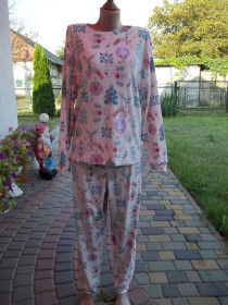 Піжами Пижамы ^/--/^ Prom  ( XL - 52 р ) Велюровая  пижама  женская домашний костюм  Новый ^_^^^ Prom ( XL - 52 р) Велюрова піжама жіноча домашній костюм Новий - фото фото фото