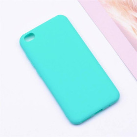 Чохли, бампера Чехлы, бампера ^/--/^ Чохол для Xiaomi Redmi Go силікон Soft Touch бампер м&amp;#039;ятно-блакитний ^_^^^ Чехол для Xiaomi Redmi Go силикон Soft Touch бампер м&amp;#039;ятно-голубой - фото фото фото