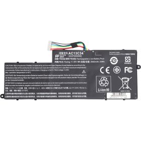 Акумулятори Аккумуляторы ^/--/^ Аккумулятор PowerPlant для ноутбуков ACER Aspire V /--/ 5-122 /--/ P (AC /--/ 13 /--/ C /--/ 34) 11.55 /--/ V 2640 /--/ mAh - фото фото фото