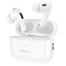 Навушники, гарнітури Наушники, гарнитуры ^/--/^ Навушники Bluetooth бездротові Borofone BW /--/ 59 вакуумні з мікрофоном White ^_^^^ Наушники Bluetooth беспроводные Borofone BW /--/ 59 вакуумные с микрофоном White - фото фото фото