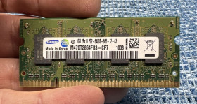Оперативна пам'ять Оперативная память ^/--/^ Samsung SODIMM DDR /--/ 2 1 /--/ Gb 800 /--/ MHz 6400 /--/ s m /--/ 470 /--/ t /--/ 2864 /--/ fb /--/ 3-cf /--/ 7 стояла в Asus K /--/ 50 /--/ IP - фото фото фото