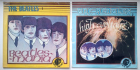 Платівки Пластинки ^/--/^ The Beatles - Beatles Mania / High Voltage - 1963-65.  (2 /--/ LP). 12. Vinyl. Пластинки. Romania. Rare. ^_^^^ The Beatles - Beatles Mania / High Voltage - 1963-65. 12.Vinyl. Пластинки. Romania. Rare. - фото фото фото