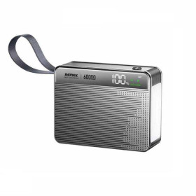 Зовнішні акумулятори (Power Bank) Внешние аккумуляторы (Power Bank) ^/--/^ Power bank Remax FP-5 60000 mAh PD /--/ 27 /--/ W + QC /--/ 22.5 /--/ W зі швидкою зарядкою, дисплеєм та ліхтариком Grey ^_^^^ Power bank Remax FP-5 60000 mAh PD /--/ 27 /--/ W + QC /--/ 22. 5 /--/ W со быстрой зарядкой, дисплеем и фонариком Grey - фото фото фото