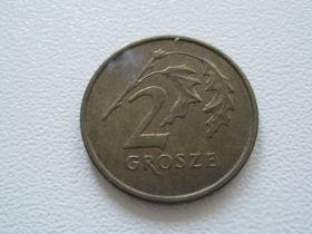 Сучасна (після ) Современная (после ) ^/--/^ Польша 2 гроша 1997 года #14771 ^_^^^ Польща 2 гроша 1997 року #14771 - фото фото фото