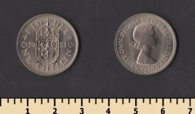 Єлизавета II (після ) Елизавета II (после ) ^/--/^ Великобритания 1 шиллинг 1953 ^_^^^ Велика Британія 1 шилінг 1953 - фото фото фото