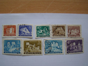 Угорщина Венгрия ^/--/^ Венгрия,Михель 2009 (Центр.Европа),1737 /--/ А -1742 /--/ А,1744 /--/ А-1746 /--/ А, Крепости и замки Венгрии. ^_^^^ Угорщина, Міхель 2009 (Центр.Європа), 1737 /--/ А -1742 /--/ А,1744 /--/ А-1746 /--/ А, Фортеці і замки Угорщини. - фото фото фото