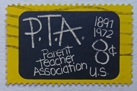 Північна Америка Северная Америка ^/--/^ США 1972 Ассоциация родителей и учителей, гашеная ^_^^^ США 1972 Асоціація батьків і вчителів, гашена - фото фото фото