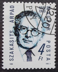 Угорщина Венгрия ^/--/^ Венгрия 1988 г - Арпад Сакашич ^_^^^ Угорщина 1988 — Арпад Сакашич - фото фото фото