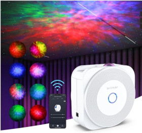 Нічні лампи Ночники ^/--/^ Розумний Wi-Fi лазерний проектор зоряного неба Smart Star Projector    (RGB туманність + лазерні зірки), Tuya/Smart Life, працює з Alexa та Google Home. Від 1 /--/ грн. ^_^^^ Умный Wi-Fi лазерный проектор звездного неба Smart Star Projector (RGB туманность + лазерные звезды), Tuya/Smart Life, работает с Alexa и Google Home. От 1 /--/ грн. - фото фото фото