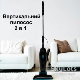 Пилососи Пылесосы ^/--/^ Вертикальный пылесос 2 в 1 с циклонным фильтром GOLDBERG GB-9902 5200 Вт Черный ^_^^^ Вертикальний пилосос 2 в 1 з циклонним фільтром GOLDBERG GB-9902 5200 Вт Чорний - фото фото фото