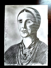 Картини, Гравюри, Живопис та Графіка Картины, Гравюры, Живопись и Графика ^/--/^ Нина Матвиенко Украинская певица и актриса.Портрет.бумага карандаш 20*15 см. ^_^^^ Ніна Матвієнко Українська співачка і актриса. Портрет. папір олівець 20*15 см. - фото фото фото
