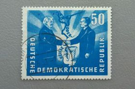 Історія та особистості История и личности ^/--/^ Германия ГДР 1951 ^_^^^ Німеччина НДР 1951 - фото фото фото