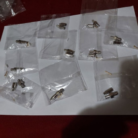 Порти, роз'єми Порты, разъемы ^/--/^ Разъем ВЧ SMA-male  (RG-174, RG-316), пайка/обжим SMA-C /--/ 174 /--/ P. Смотрите фото/описание. Лот 1 шт. ^_^^^ Роз'єм ВЧ SMA-male (RG-174, RG-316), пайка/обжим SMA-C /--/ 174 /--/ P. Дивіться фото / опис. Лот 1 шт. - фото фото фото