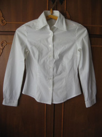 Блузки, сорочки Блузки, рубашки ^/--/^ Блузка белая Arber р 40-42       (XS) ^_^^^ Блузка біла Arber р 40-42 (XS) - фото фото фото