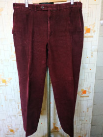 Штани Брюки ^/--/^ Штани чоловічі вельветові бордові SARTORIAL p-p 38/33 ^_^^^ Штаны мужские вельветовые бордовые SARTORIAL p-p 38/33 - фото фото фото