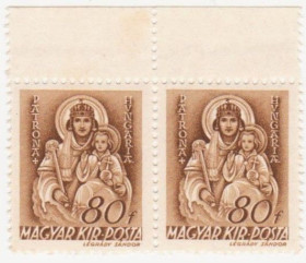 Угорщина Венгрия ^/--/^ Венгрия 1941 г. №  704 ** пара ^_^^^ Угорщина 1941 р. No 704 ** пара - фото фото фото