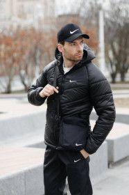 Куртки Куртки ^/--/^ Комплект мужской: куртка MOTION Nike черная + брюки &amp;quot;President&amp;quot; черные. Борсетка в подарок ^_^^^ Комплект чоловічої: куртка MOTION Nike чорна + брюки &amp;quot;President &amp;quot; чорні. Борсетка в подарунок - фото фото фото