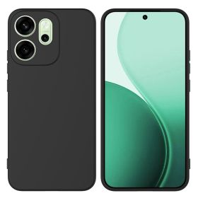 Чохли, бампера Чехлы, бампера ^/--/^ Чохол Fiji Full Soft Premium для Oppo Reno /--/ 15 Pro (CPH /--/ 2813) протиударний бампер з мікрофіброю Black - фото фото фото