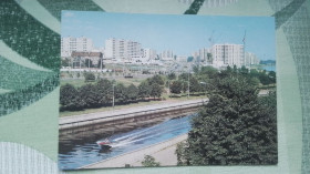 СРСР СССР ^/--/^ Открытка Калининград 2 Московский проспект 1984 год ^_^^^ Листівка Калінінград 2 Московський проспект 1984 - фото фото фото
