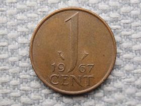 Нідерланди Нидерланды ^/--/^ Нидерланды 1 цент 1967 года #2015 ^_^^^ Нідерланди 1 цент 1967 року #2015 - фото фото фото