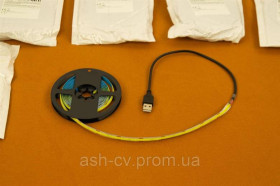 Інша техніка Другая техника ^/--/^ Світлодіодна, стрічка, USB, LED, 2 метри, COB, 320 /--/ LEDs, 6000 /--/ K, Cold White ^_^^^ Светодиодная, лента, USB, LED, 2 метра, COB, 320 /--/ LEDs, 6000 /--/ K, Cold White - фото фото фото