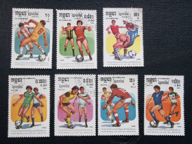 Спорт Спорт ^/--/^ Камбоджа 1986 г - Чемпионат мира по футболу, Мехико ^_^^^ 1986 — Чемпіонат світу з футболу, Мехіко - фото фото фото